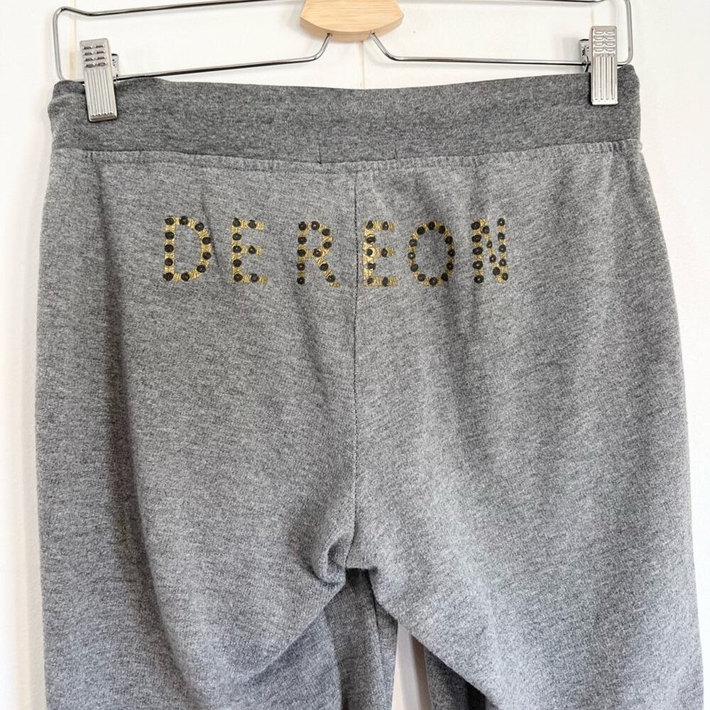 Dereon Beyoncé y2k low rise sweatpants flared writing on the butt grey Ivy park